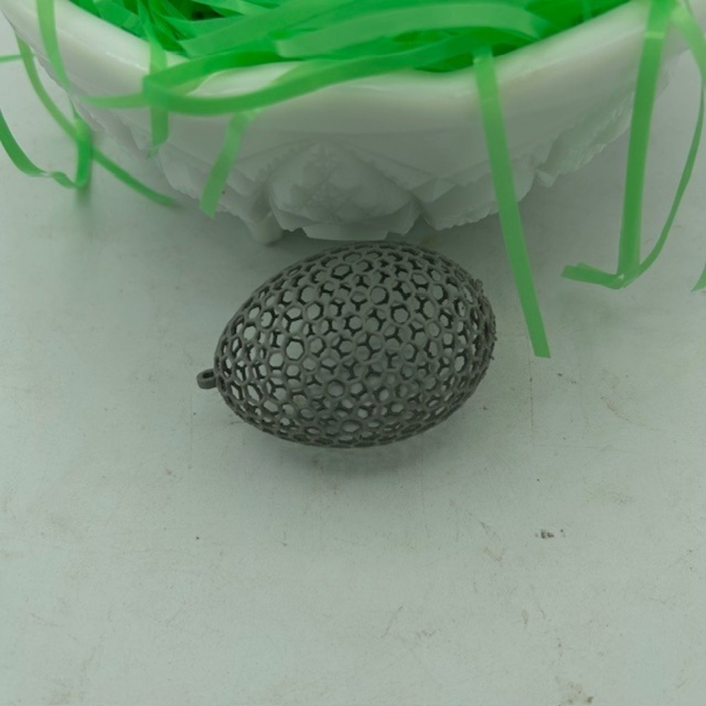 Decorative Easter Egg Colorful Unique Basket Filler Spring Tree‎ 1 Dozen Gray